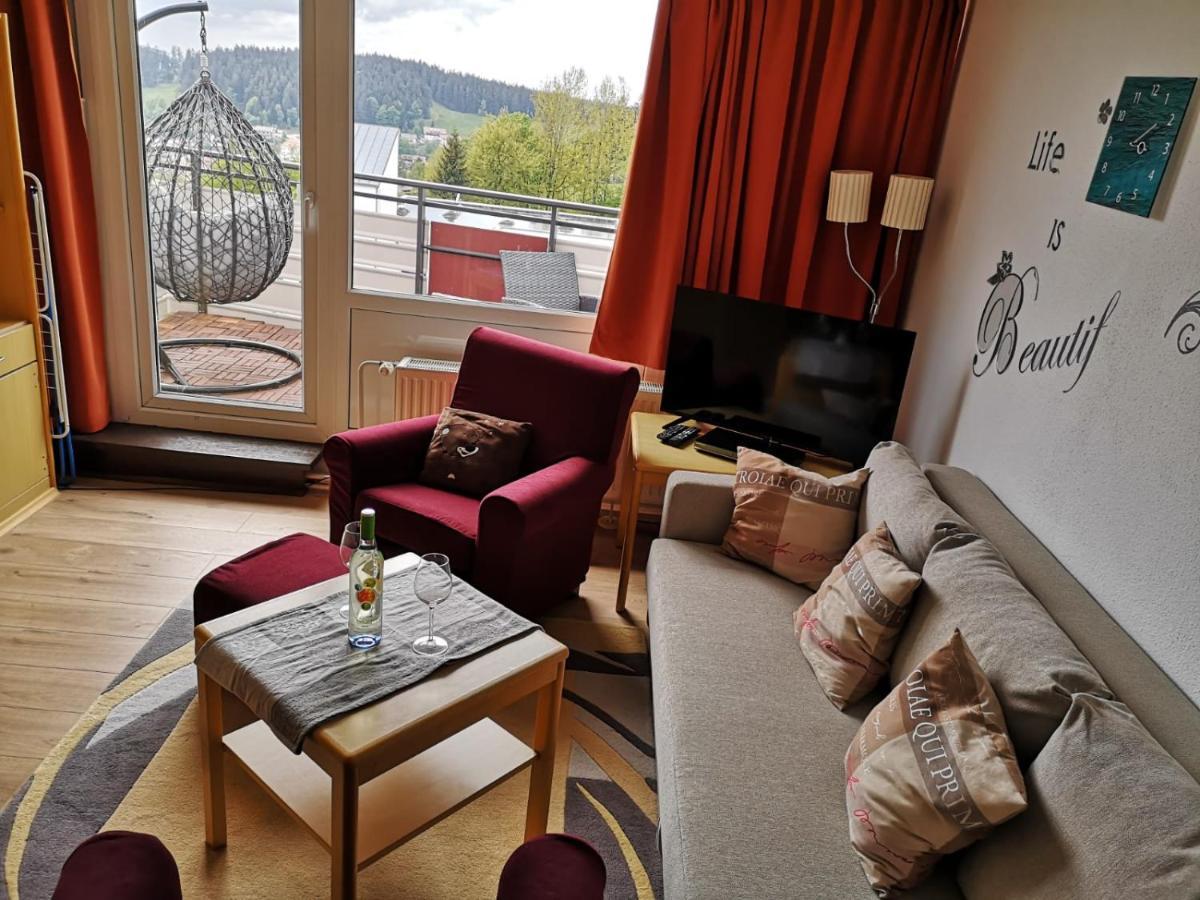 2 Raum Ferienwohnung Sonnenschein Sankt Englmar Eksteriør bilde